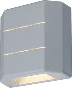 Aplica LED iluminat exterior ambiental IP54 Lippa alb