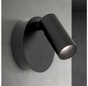 Orion - Lampă reîncărcabilă LED LUXY, cu dimmer, 1W/5V, 2200 mAh, 2700/3000/4000K, negru