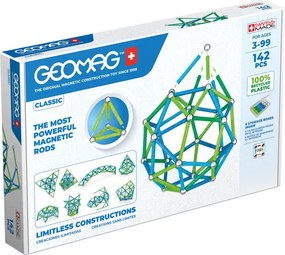 Geomag set magnetic 142 piese Classic, 274