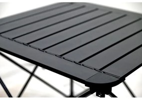 Masă pliabilă de drumeție 52x52cm antracit