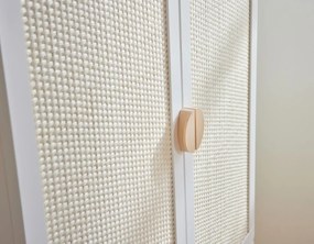 Dulap Ratata alb/fag/natur H195 cm