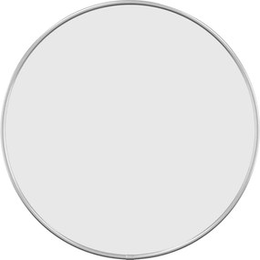 vidaXL Oglindă de perete rotundă, argintiu, Ø 40 cm