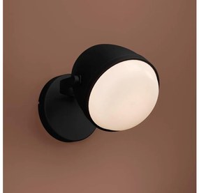 Aplică Eglo 390081 UPANEMA 1xE27/28W/230V negru