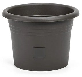 Plastia Ghiveci cu auto-apărare Narza 35 cmdiametru, antracit, diam. 35 cm