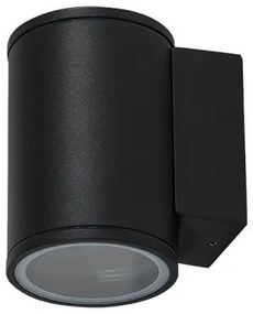 Aplica moderna exterior cu iluminat ambiental IP54 JOE WALL 1 negru ZZ AZ3318