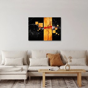 Tablou abstract - Dansatoare (70x50 cm)