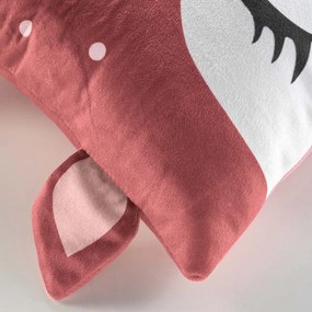 Pernă pentru copii din catifea 40x40 cm Bichette – douceur d'intérieur