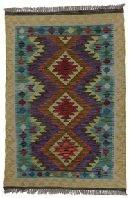 Covor kilim Chobi 144x97 kilim din lână țesut manual