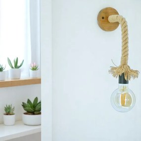 Aplică Brilagi KOS 1xE27/60W/230V fag