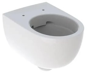 Vas wc suspendat Geberit Selnova Rimfree fara capac alb cu forma inchisa