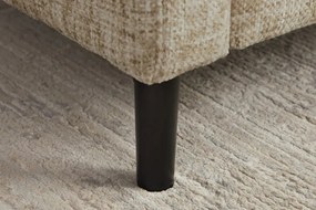 Coltar modern, Tesatura Structurata Bej STOCKHOLM 220cm