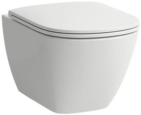 LAUFEN H8660800000001 - Vas WC suspendat LUA, ceramică, albă + capac SoftClose LUA, alb