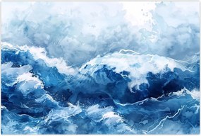 Tablou - Ilustrație a mării (90x60 cm)