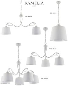 Jupiter 1344 - KM 2 B - Lustra cu lant KAMELIA 2xE27/60W/230V