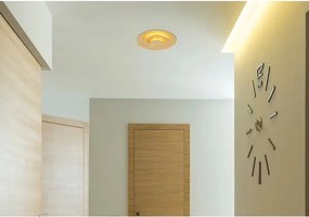 Globo 48465-18 - Plafonieră LED HEDA LED/18W/230V 3000K Ø 18 cm, auriu
