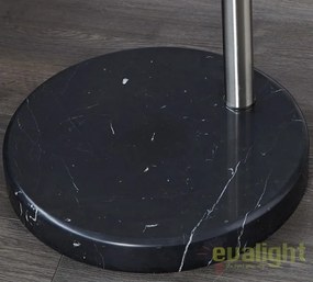 Lampadar inalt si elegant cu arc extensibil si abajur de 32cm, Big Bow II crom A-21068 VC