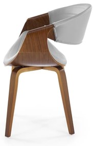 Scaun K544 gri/nuc H77 cm