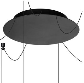 Lustră LED dimabilă pe cablu Lucide 74403/06/30 LORENZ 6xLED/4W/230V negru