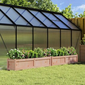 vidaXL Jardiniere de grădină, 2 buc., lemn masiv douglas