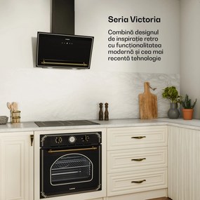Klarstein Victoria 4 Flex, plită cu inducție, încorporabilă, 7000 W, 2 Flex zone, temporizator