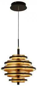 Lustra moderna Hive Black/gold 6375-5BG SRT