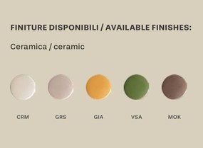 Lustra din ceramica design italian realizata manual Copacabana