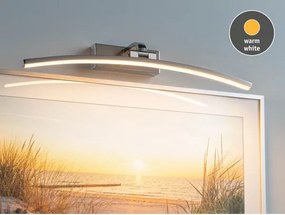 Paulmann 95558 - Aplica LED BENTO 10 W pentru tablouri, 230 V, 50 cm, crom mat