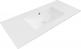 Mexen Atena chiuvetă încastrată în blat 101 x 46 cm, albă - 25011000