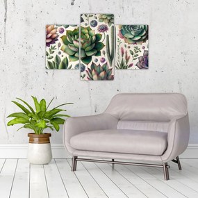 Tablou - Plante suculente (90x60 cm)