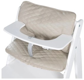 Pernă de scaun pentru copii bej Luxe – Roba