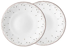 Farfurie ghirlande 28 cm, 2 bucati colectia Julemorgen - Wik & Walsøe