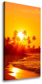 Tablouri tipărite pe pânză Plaja tropicala