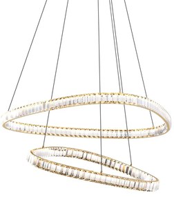 Lustra suspendata LED CCT si telecomanda ATHESA