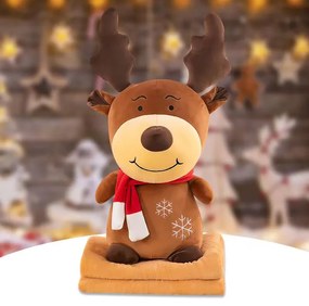 REN de plus cu paturica cocolino in interior, maro