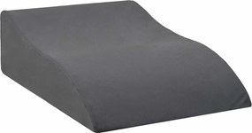 vidaXL Pillow pentru Picioare Gri 68 x 40 x 18 cm Spumă PU