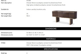 Comoda deosebita design LUX Xenon