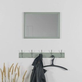 Cuier de perete verde prăfuit din metal 70 cm Fusion – Spinder Design