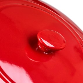 Foma ovală cu capac Banquet Culinaria Red 3,6 l, 3,6 l