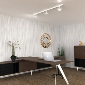 Spot în sistem pe șină LUGAR AR111 3xGU10/25W/230V alb