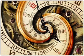 Tablou cu ceas (90x60 cm)