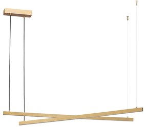 Lustră LED pe cablu Argon 8839 MIAMI LED/74W/230V 3000K auriu