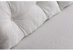 Canapea extensibilă 2 locuri QIRA, albă