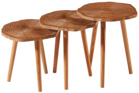 Set măsuțe cafea Totalky (nuc). 1127623