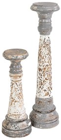 SET SFEȘNIC GRAY BALI HANDMADE