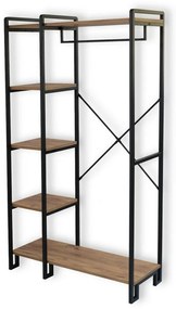 Sulap pentru haine Rex Atlantic Pine and Black