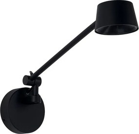 Aplica de perete cu brat articulat MOLLY S negru