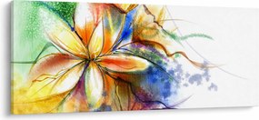 Tablou - Floare (120x50 cm)