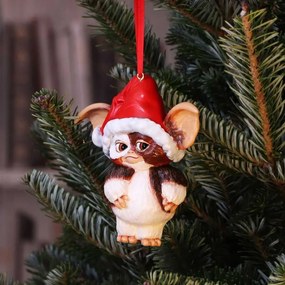 Decoratiune cu agatatoare Gremlins - Gizmo Santa 10.5cm