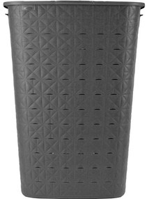 Curver Coș pentru rufe murdare Softex 56 l, griînchis