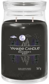 Lumânare parfumată mare Yankee Candle SignatureMidsummer’s Night, 567 g, L